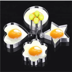 Different Shapes of Stainless Steel Egg Ring for Your Choosing