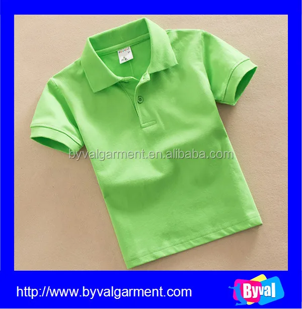 OEM-сервис, 100% хлопковая Детская рубашка-поло, дышащая детская рубашка-поло с принтом, производитель в Китае