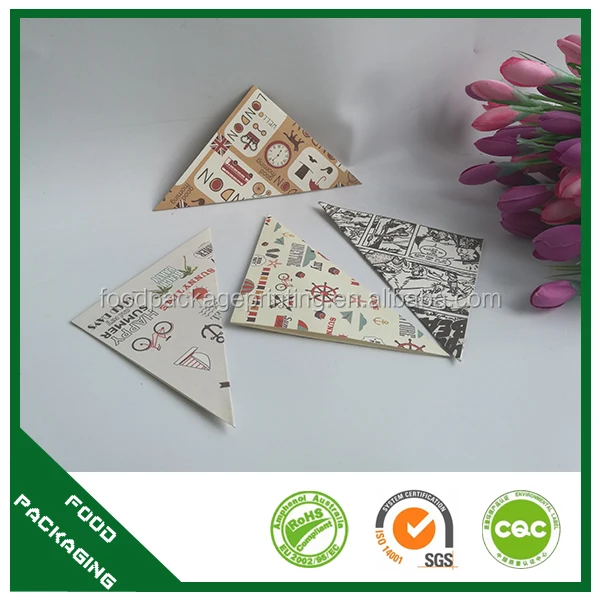 Cheapest Price Churros Packaging Boxes, Paper Churros Box, Brown Kraft Churro Wax Coated Paper 15-20 Days Disposable RX-033