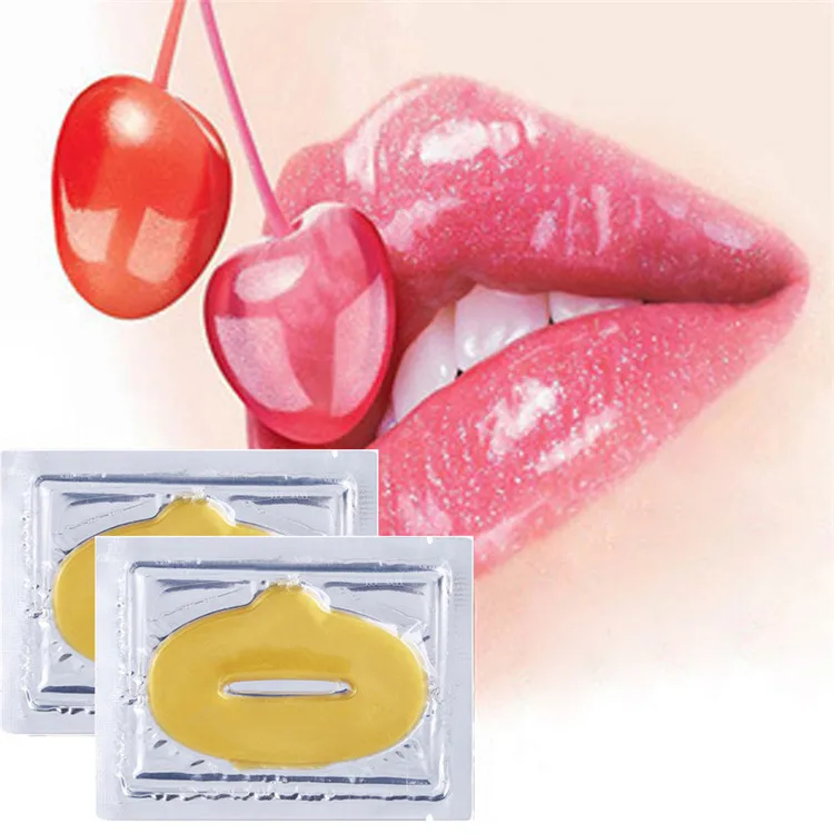 New Lip Care Crystal Gel Anti-wrinkle OEM Private Label Collagen Gold Lip Mask