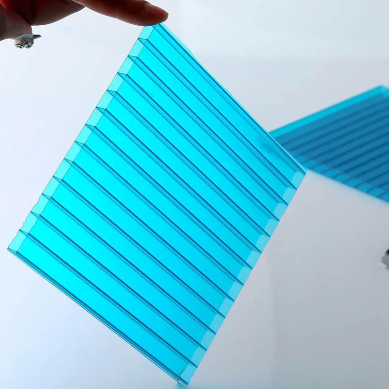
cheap price polycarbonate hollow sheet multiwall pc sheet plastic panel 