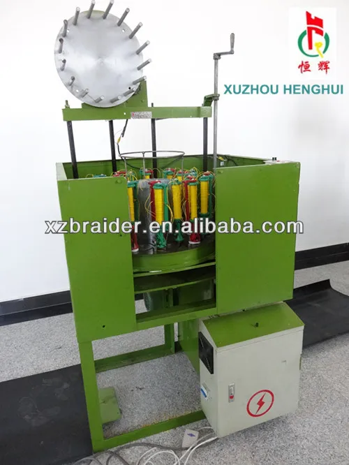 xuzhou henghui 32 carriers automotive wiring harness braiding machine