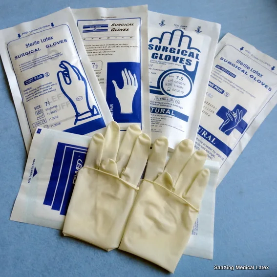 
surgical hand gloves sterile latex manufacturer disposable medical 