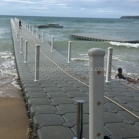 Hdpe pontoon bridge design