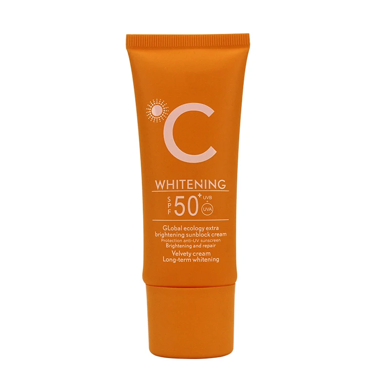 Cheap Factory Price  skin care packaging whitening body lotion protection sun cream squeeze tube