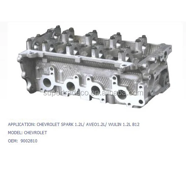 CYLINDER HEAD SERIES USED FOR CHEVROLET MODEL CHEVROLET SPARK 1.2L- AVEO1.2L-WULIN 1.2L B12 OEM 902810