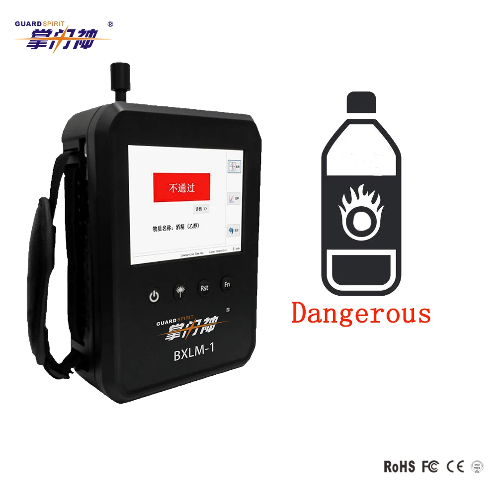 Portable Raman Spectrometer for detect the dangerous goods safety
