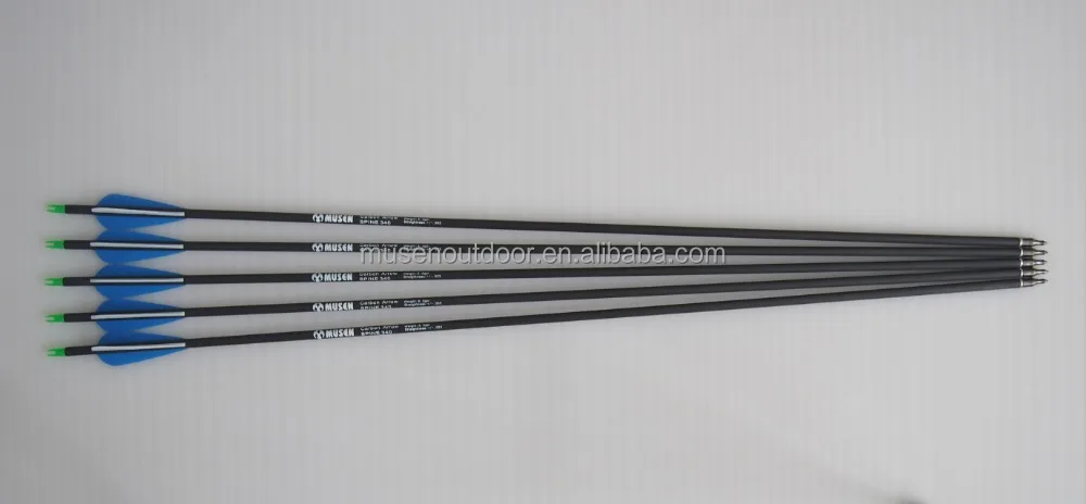 ID6.2mm compound bow hunting shoot pure carbon arrow