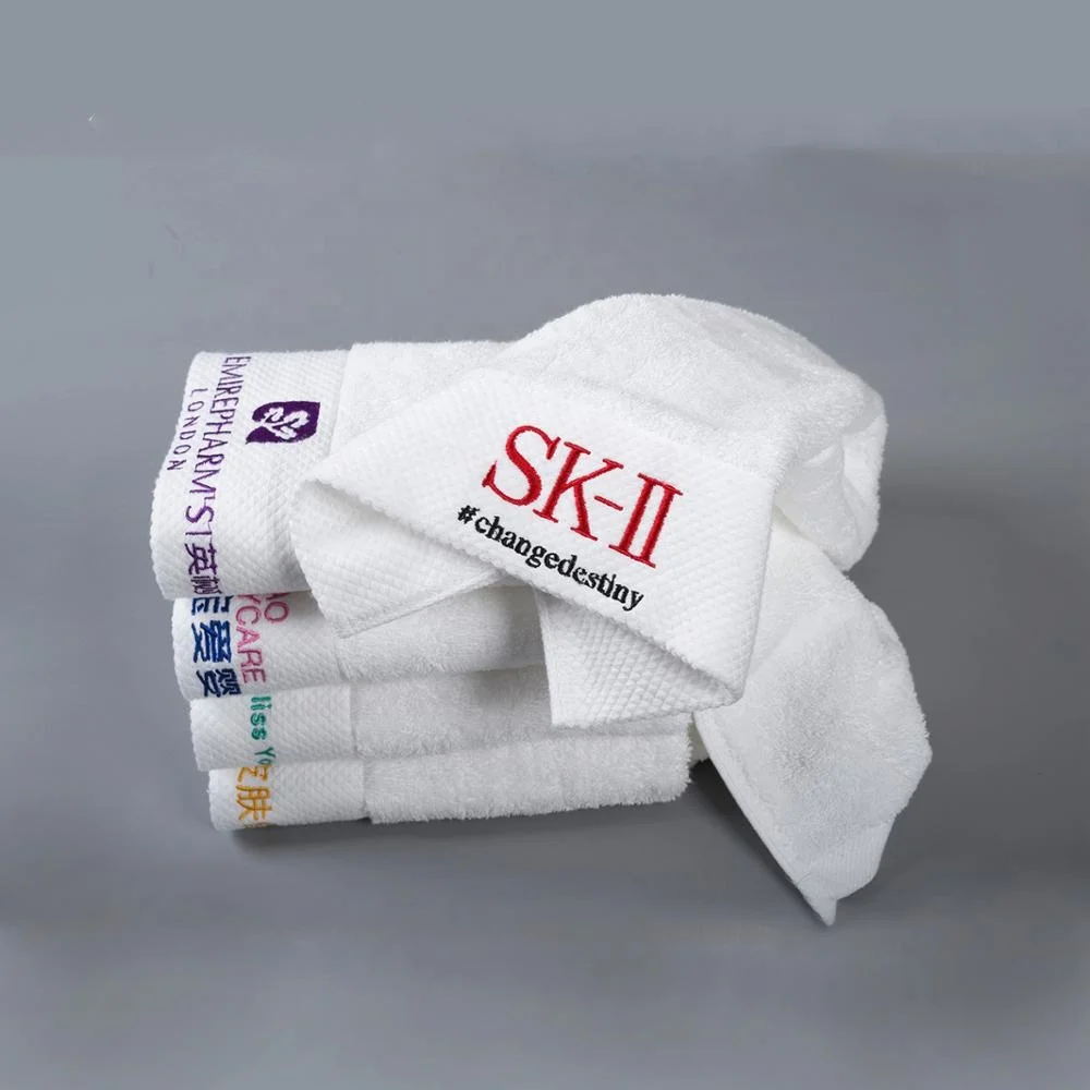 100 Cotton Small Face Towel Promotion Towel Souvenir Gift Towel With Logo