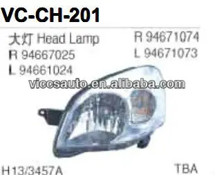 Head Lamp For Chevrolet Chevy C3 VICCSAUTO
