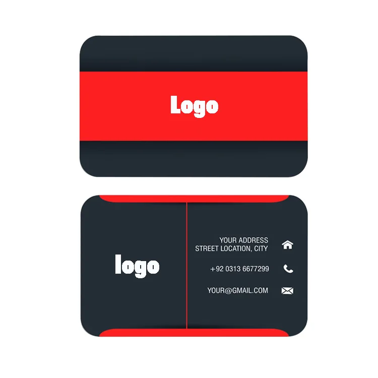 CMYK Printing Pvc Visiting Card With High Quality