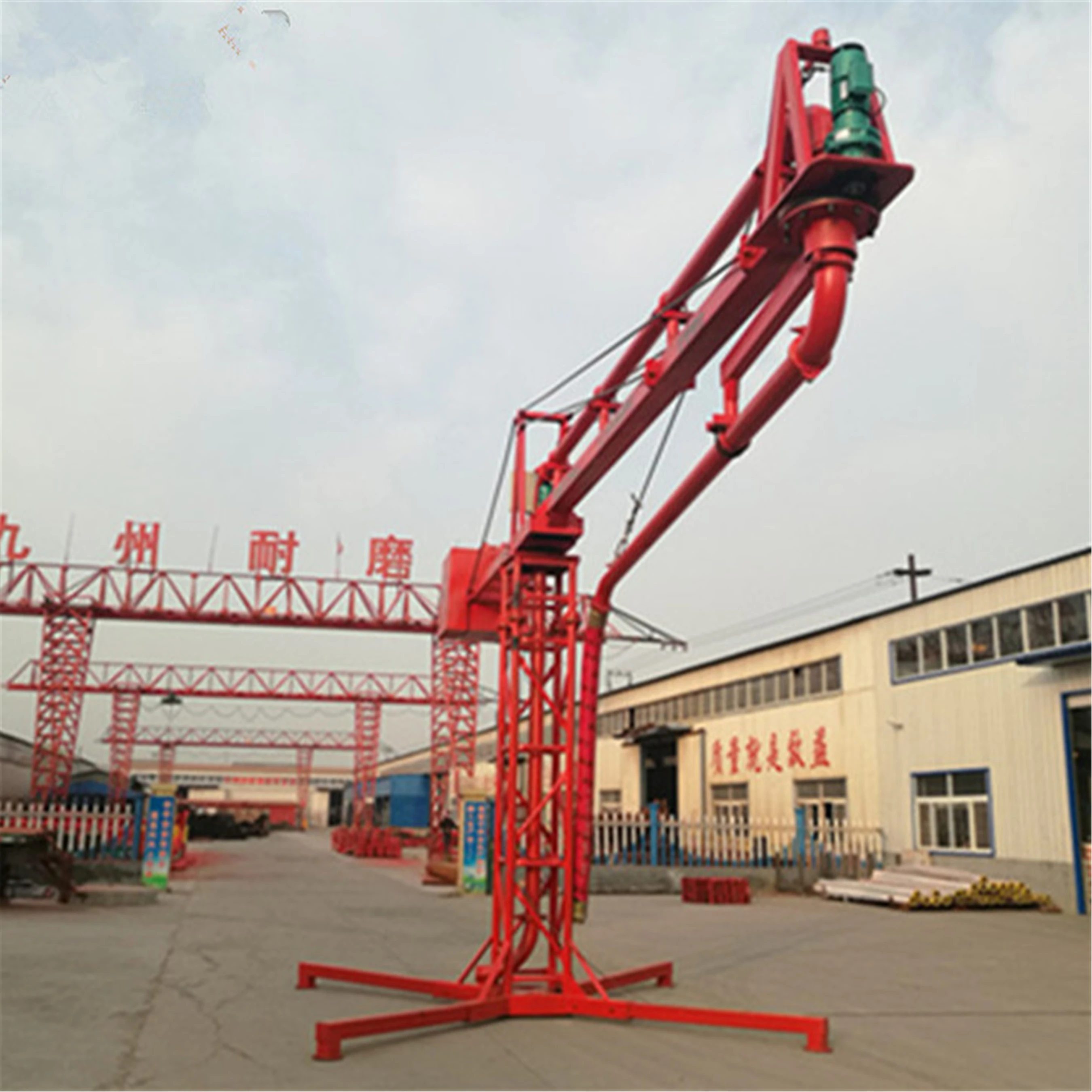 
china 15m mobile spider concrete placing boom for sale 