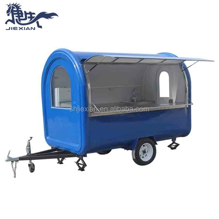 JX-FR280B Portable Container Vending Mobile Coffee Shop Booth Kiosk with Wheels