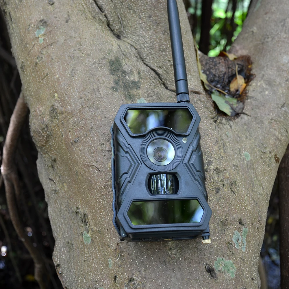 No blurry clear 12MP 1080P 100 degree wide view video recording 3G trail camera