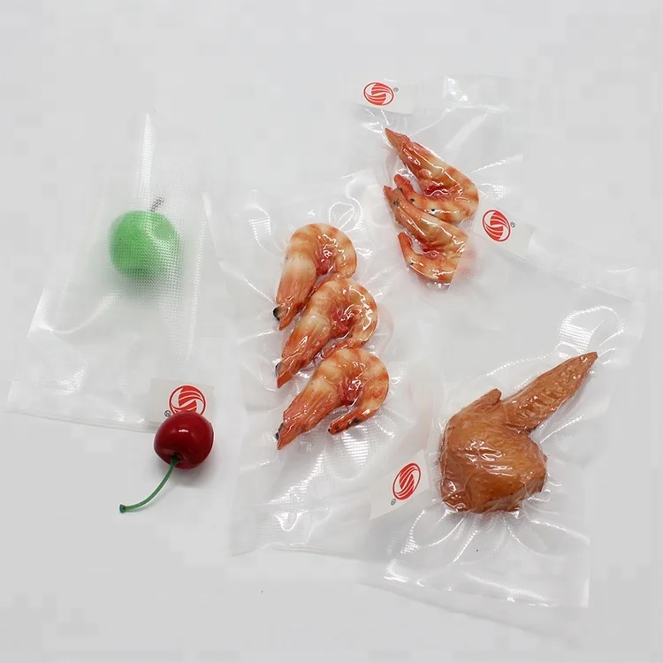 
commercial grade multilayer food saver embossing textured vacuum sealer bag rolls 