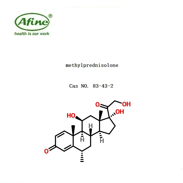 
pharmaceutical ingredient Methylprednisolone Cas 83-43-2 