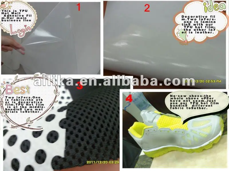 double side adhesive film for laminate fabric