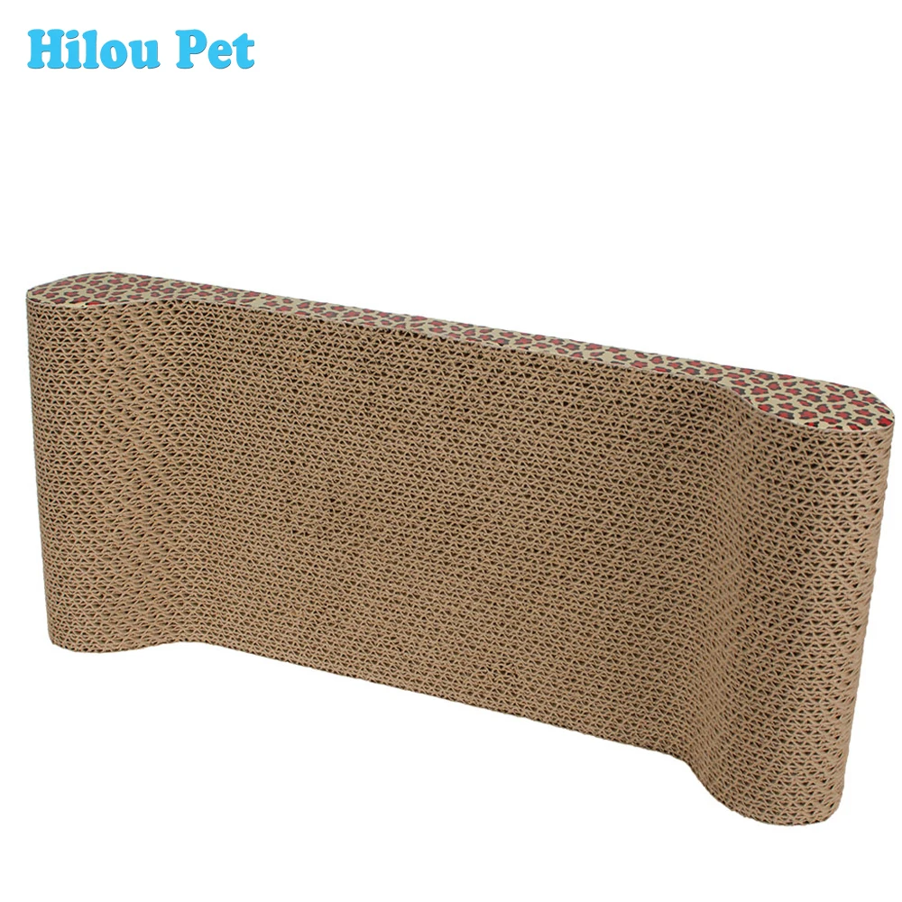 pet supplier corrugated cardboard toy cat scratcher