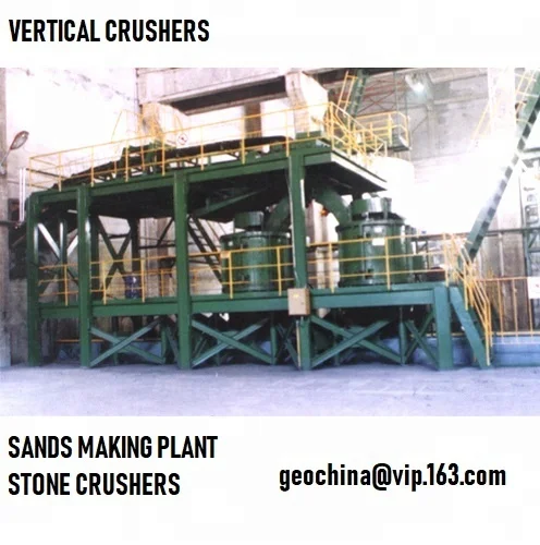 
vertical crusher stone breaker Sand making plant 