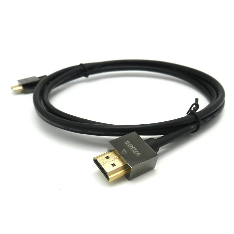 Ultra Slim Flexible 10ft HDMI cable with Full HDMI 2.0b Specification Support 3D 4K for DVD Bru-ray Players