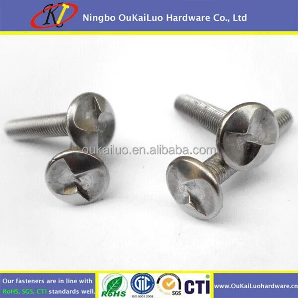 M6 Stainless Steel S Type Cheese/Truss/Flat Head Anti-Theft Security Machine Screw