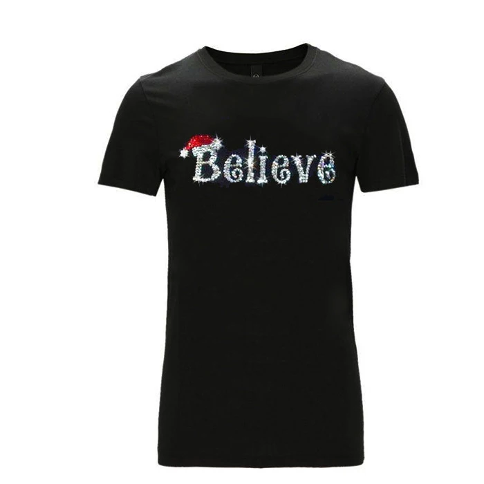 С черным пустым спандексом футболки крутые шикарные хип-хоп футболки на заказ хрустальные пианино горный хрусталь Мода Горячая Распродажа High Street o-образным вырезом