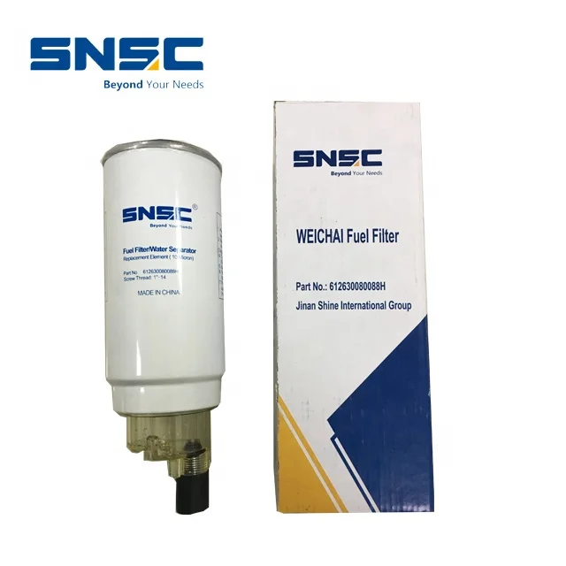
SNSC brand Weichai WP10 engine fuel filter element 612630080088H PL420 