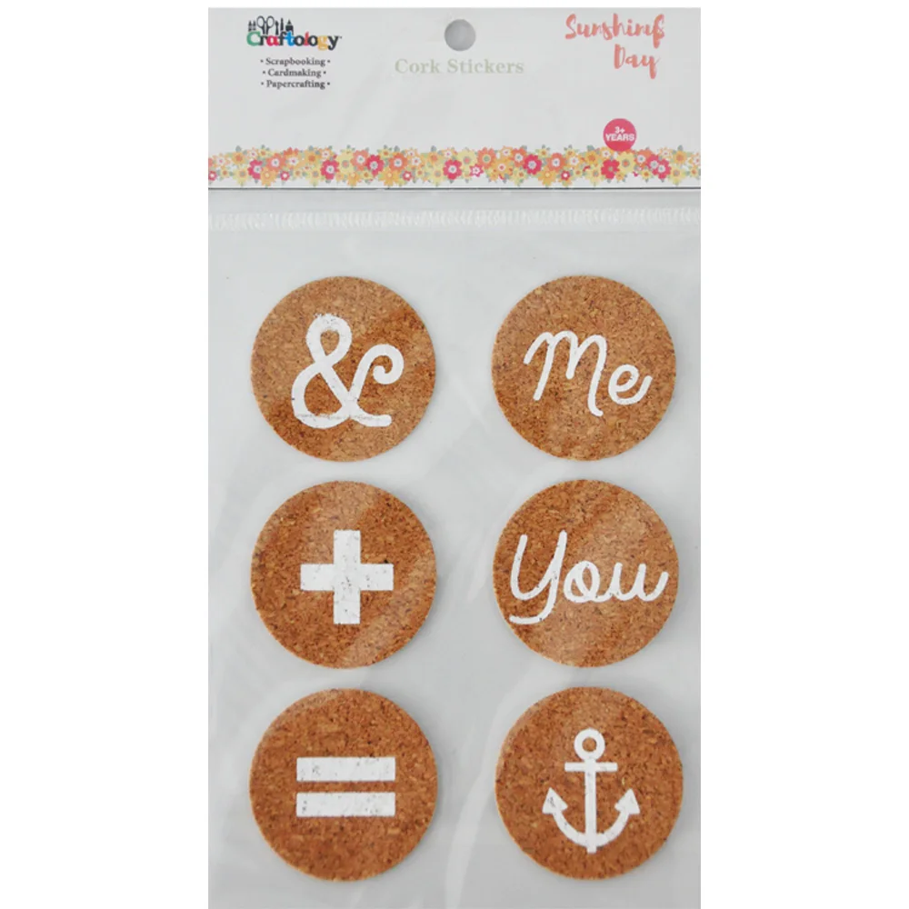 Hot selling best price memories cork stickers