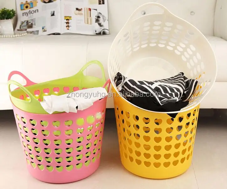 Wholesale soft plastic laundry basket