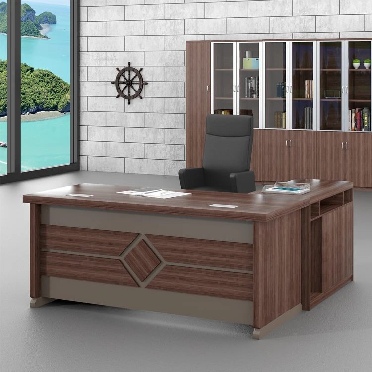 
l-shaped office table executive desk modern office desk 