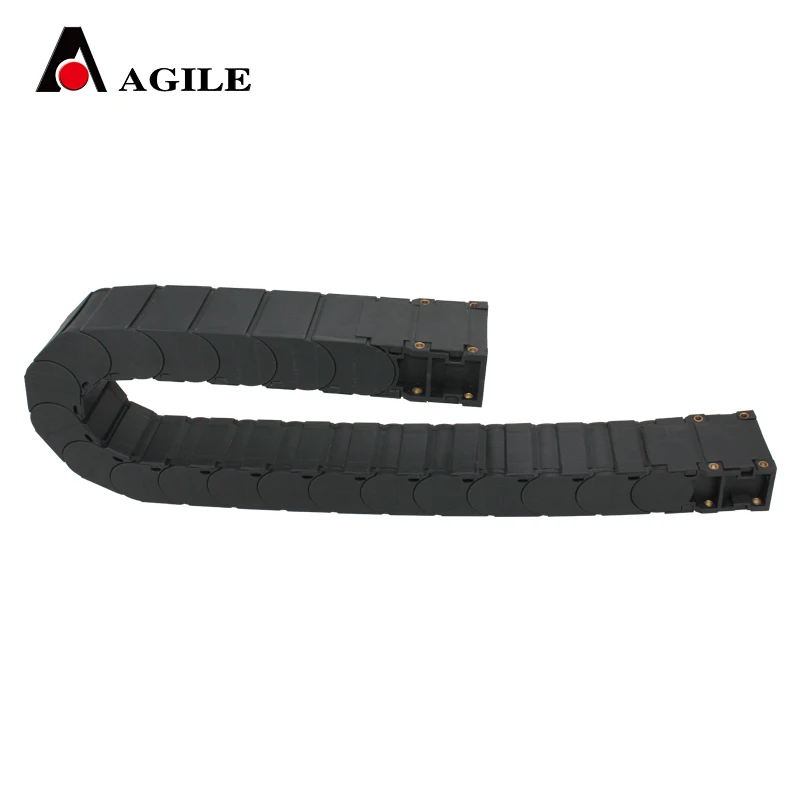 
40*50 TUB tight sealed enclosed type flexible nylon cable guide chain for machining center 