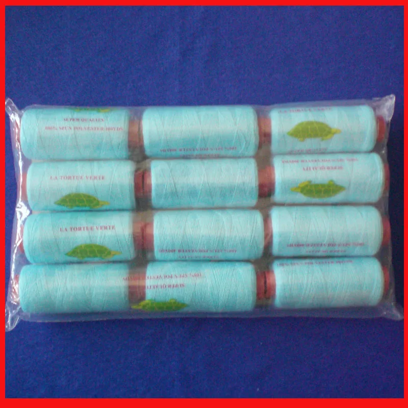 SH brand 100% spun bulk polyester sewing thread 40/2 for hand stitching sewing thread