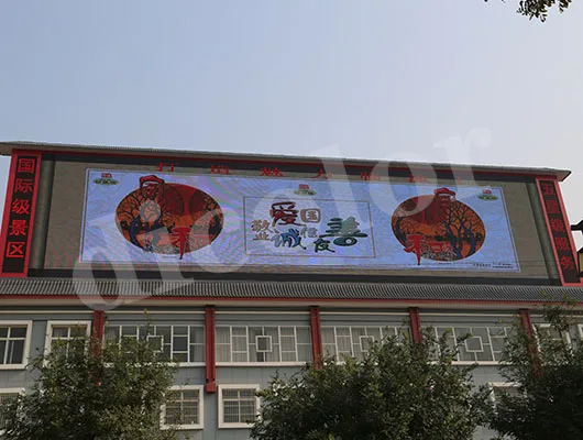 Горячая Распродажа настраиваемый уличный водонепроницаемый настенный светодиодный дисплей p6 с цифровым сигналом для коммерческой рекламы