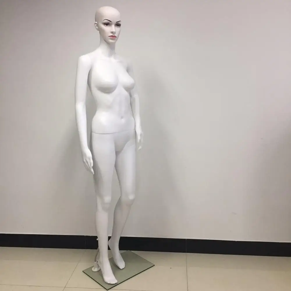 Wholesale High Quality Cheap Fashion White Female Realistic Make-up Manikin PP Mannequin