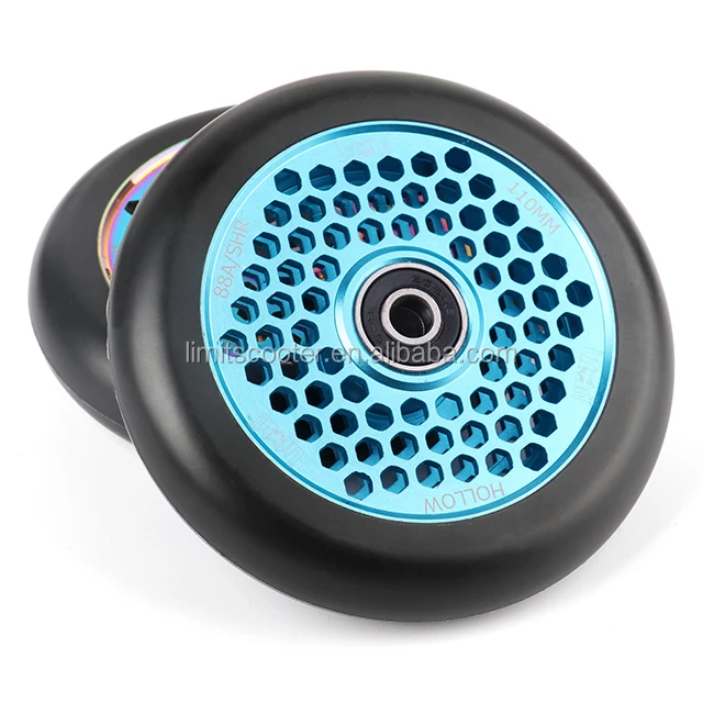 LIMIT Stunt Scooter Wheels, 110mm 120mm LMT20A hollow kick scooter wheels