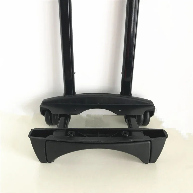 Hot wholesale luggage frame with wheels luggage parts pull handle with wheels