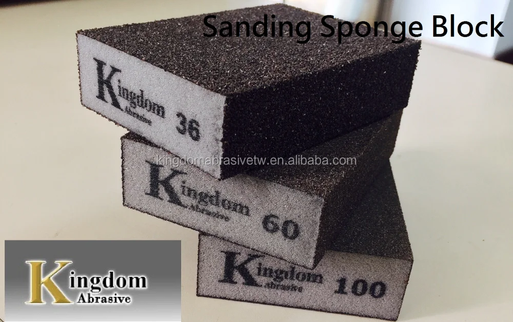 
High quality EVA sanding sponge for wood and plastic polishing, sponge sanding pad 