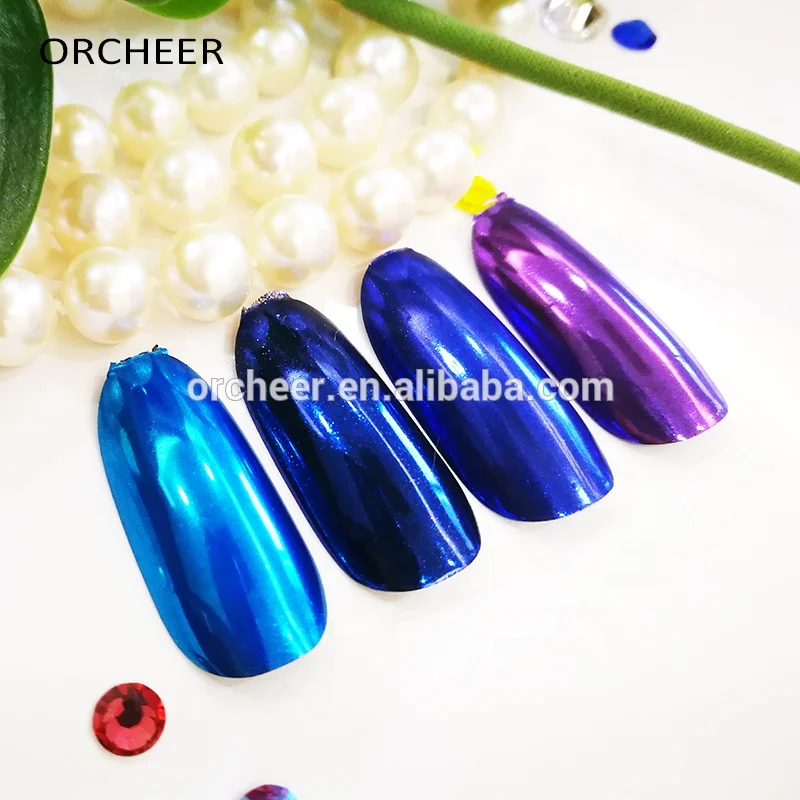 
Magic chrome mirror effect pigment powder for nail art and Manicure 
