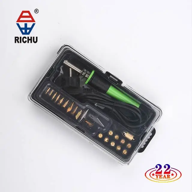 Soldering iron kit with  Plastic Box