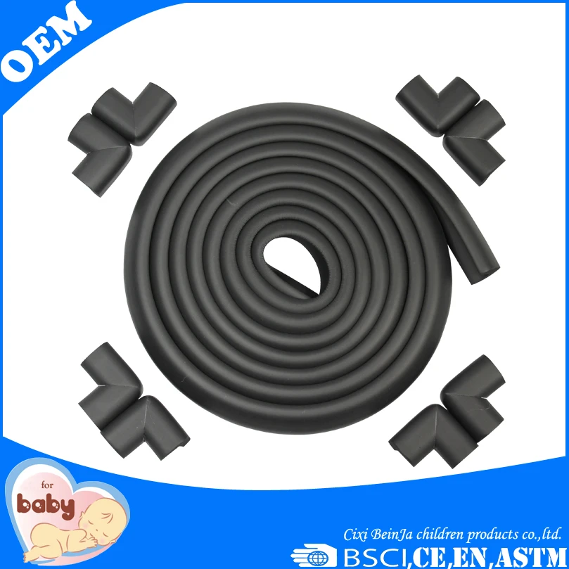 Children table edge rubber protector baby safety table desk edge bumper guard