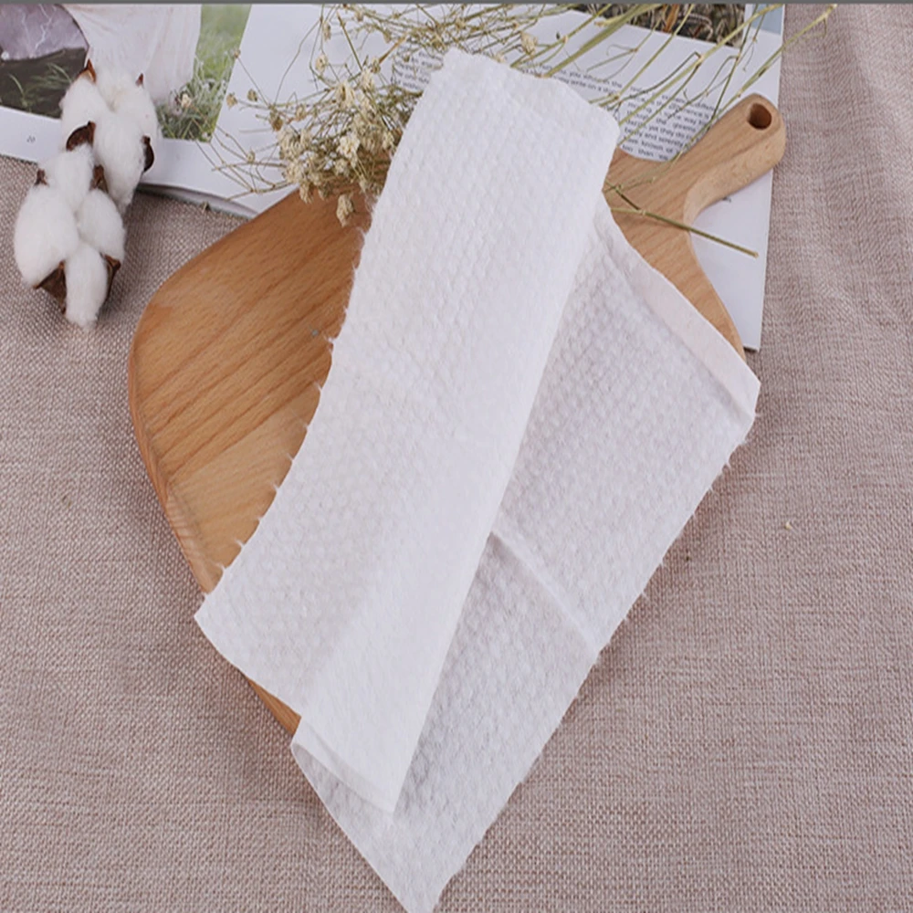 
Facial Towel Non-woven Wet Dry Portable Disposable Removable Makeup Remover Tissue Beauty Cleaning Towel for Girls 