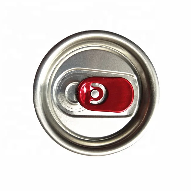  whole sale Free Sample Food Grade Multi Color Round Aluminium End Cap 202# SOT Easy Open Can
