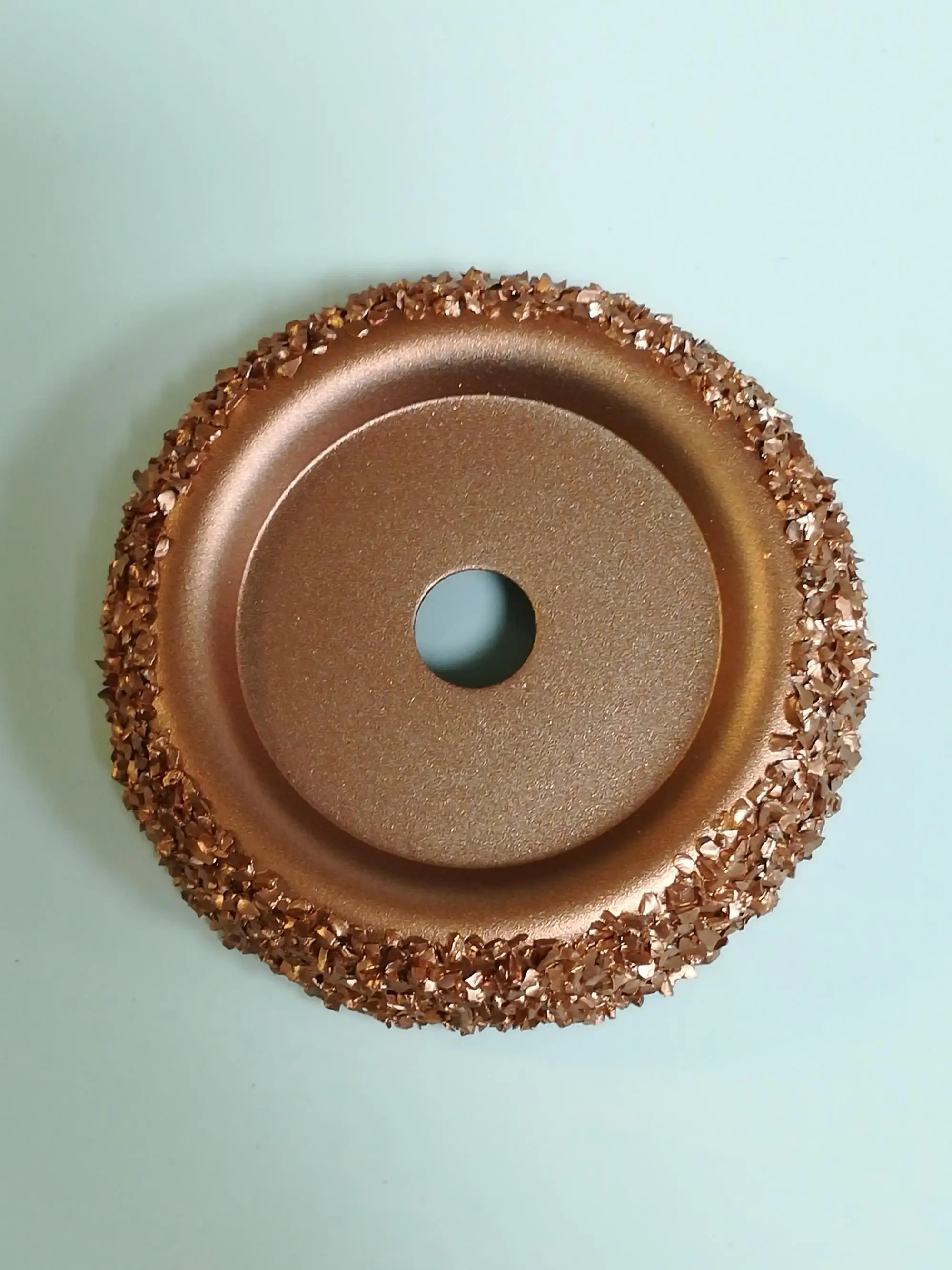 rubber conveyor belt grinding disc with tungsten carbide granule grit K18