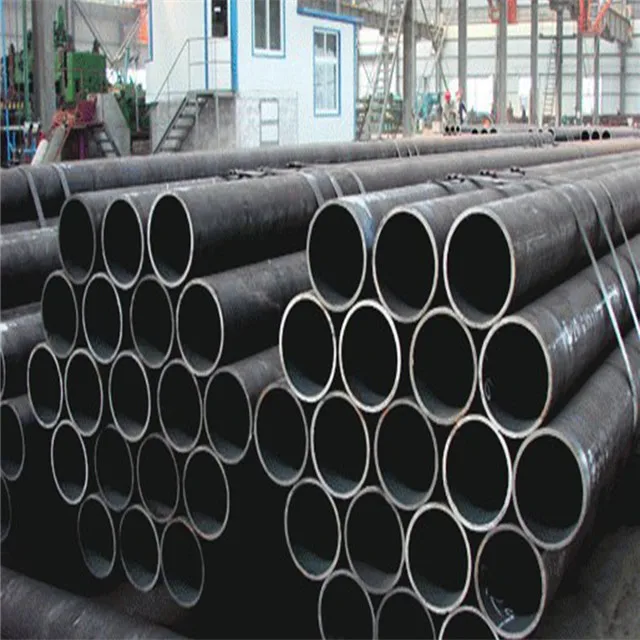 ASTM API 5L X42-X80 Seamless round Pipe Stainless Steel and Iron Material for Petroleum Gas Pipelines Building Metal Material