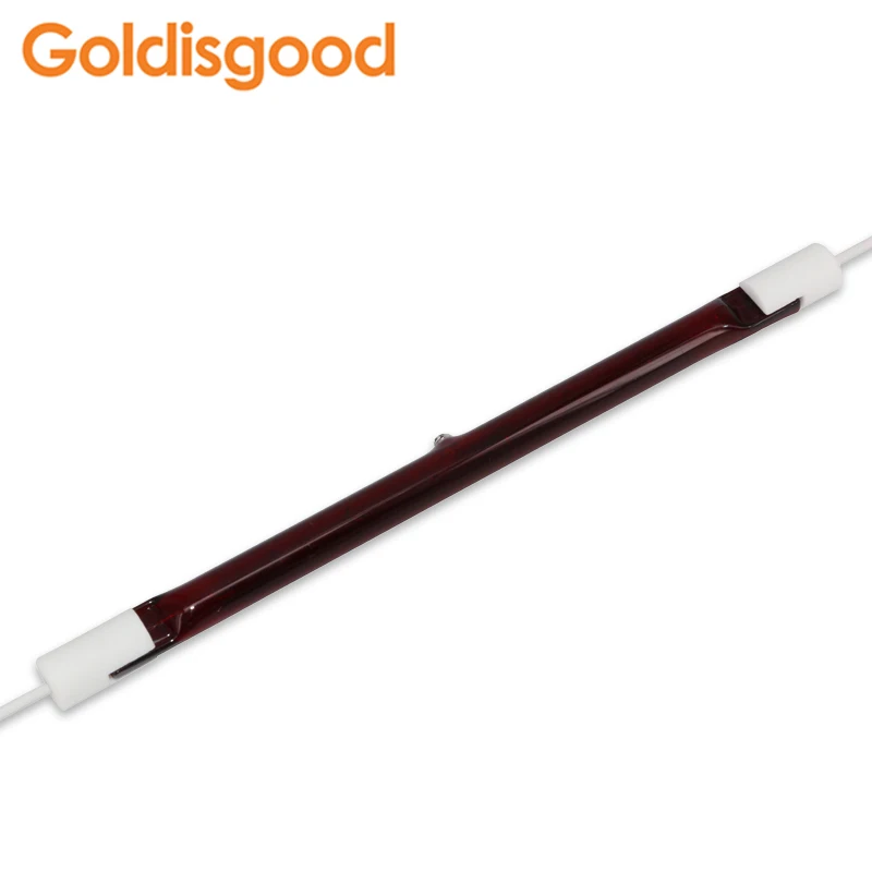 Goldisgood Paint curing heater lamp ruby heat lamp infrared heating element  for car painting