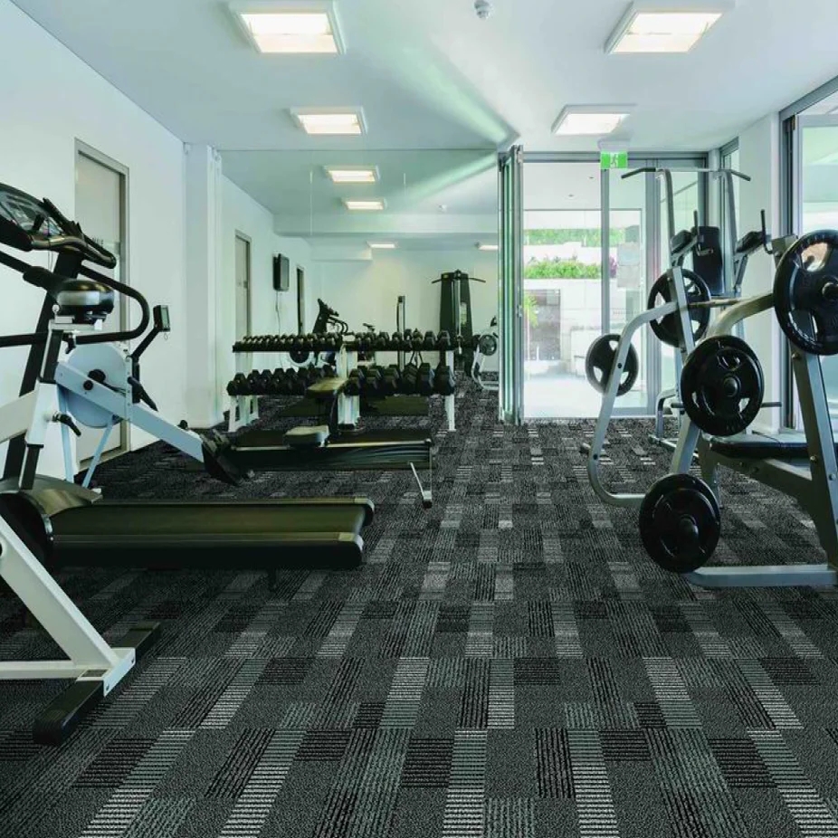 80% wool and 20% nylon Axminster blue COLOR  carpet for meeting room