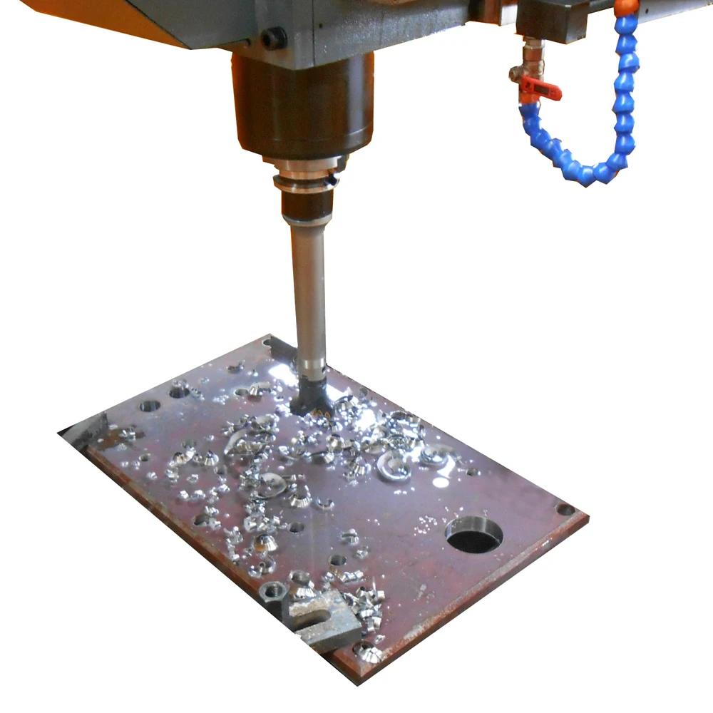 High Speed CNC Gantry Movable Tube Flange Sheet Drilling Machine