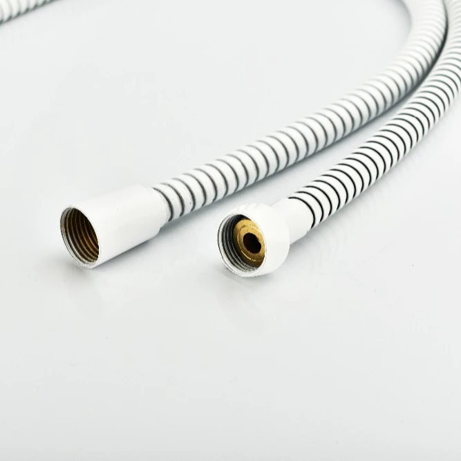 
Doflex white brass plating flexible shower hose 