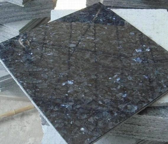 Natural polished norway silver blue pearl granite Countertop