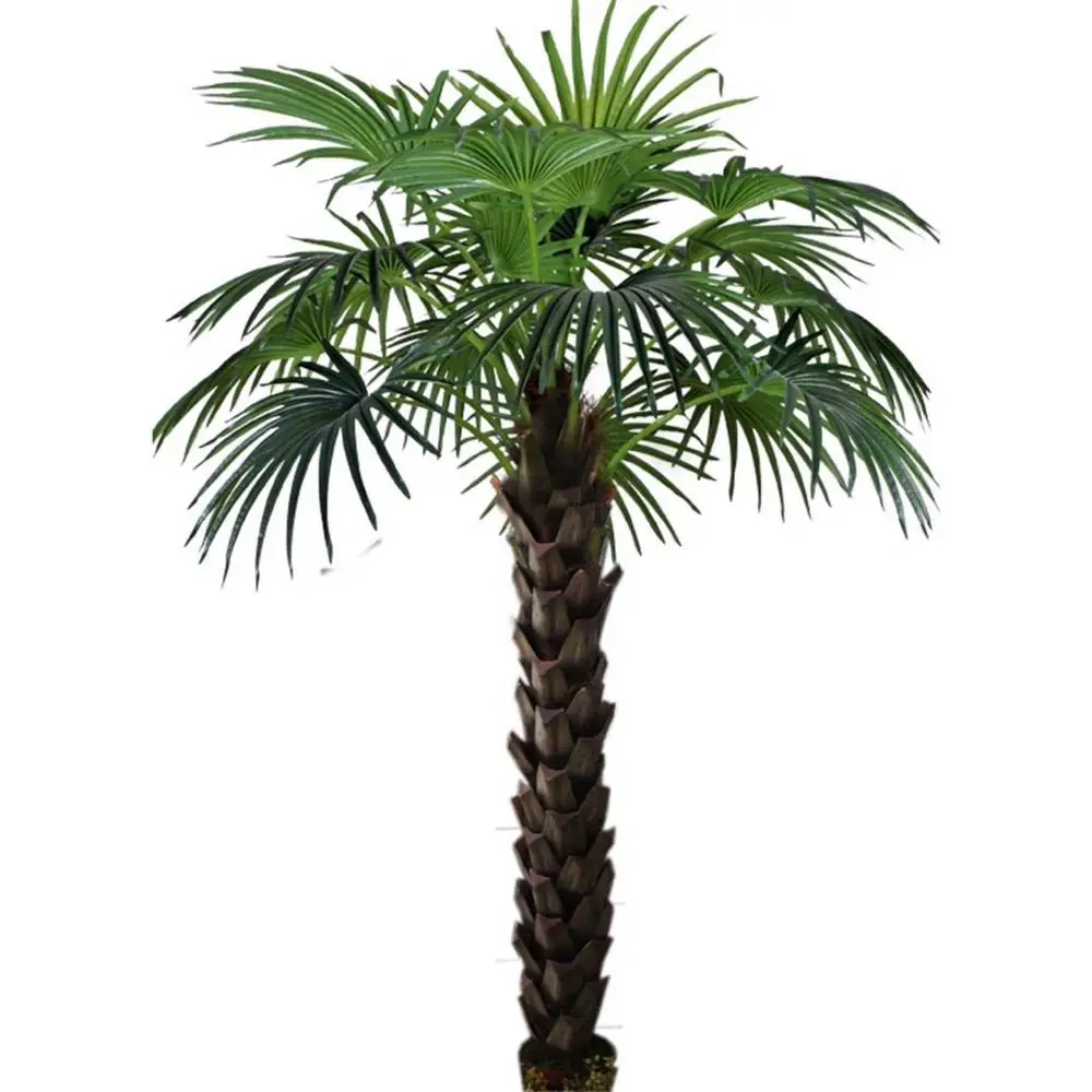 Custom make weather resistant backyard fake artificial palm tree decor